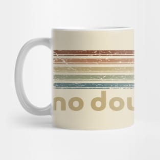 No Doubt Cassete Stripes Mug